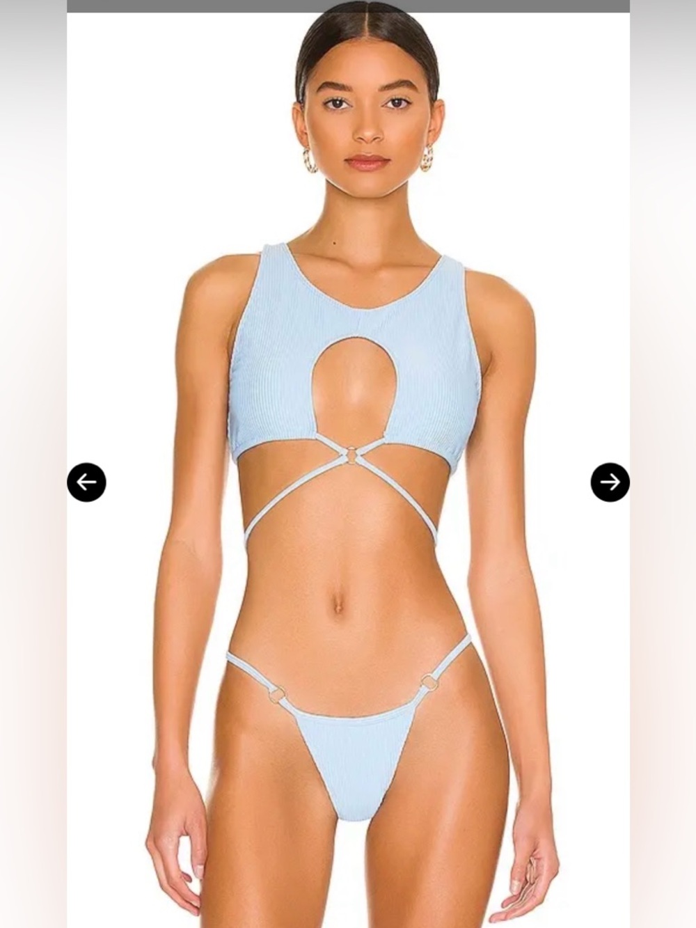 Revolve Camila Coelho Catalena Top & Bottom Bikini set size s